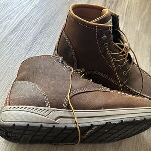 Brown Leather Men's Boots
